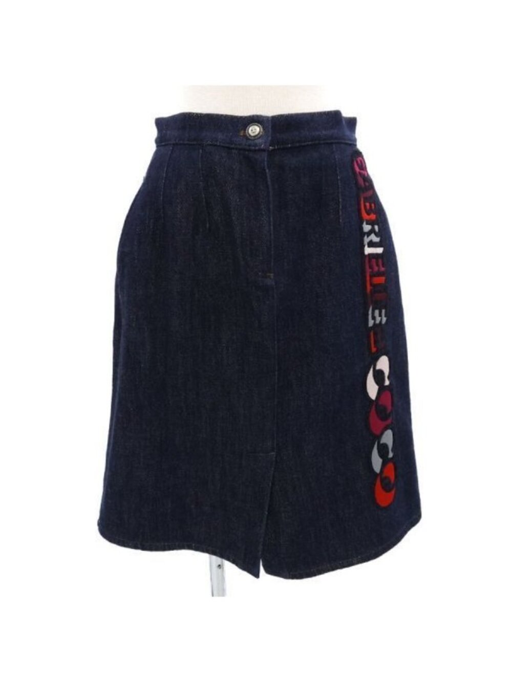 Chanel Denim Skirt Navy